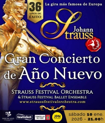 JOHANN STRAUSS. Gran Concierto de Año Nuevo en Vigo