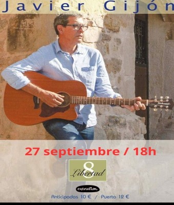 Javier Gijón en acústico  en Madrid