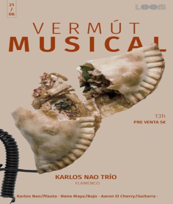 VERMUT MUSICAL - Flamenco: Karlos Nao Trio.  en Valencia/València