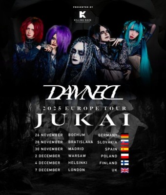 DAMNED - “JUKAI”  EU Tour 2025 en Madrid