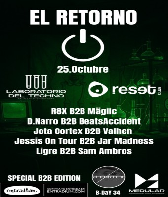 Laboratorio del Techno - El Retorno  en Zaragoza
