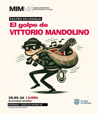 Teatro familiar, "El golpe de Vittorio Mandolino" en Málaga