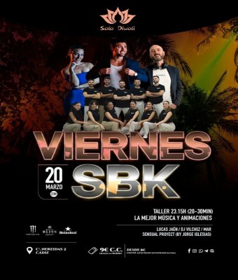 VIERNES SBK 20 marzo 2026 en Cádiz