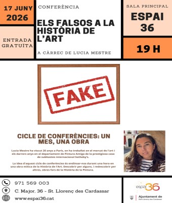 Cicle de conferències: "un mes, una obra" en Balears, Illes