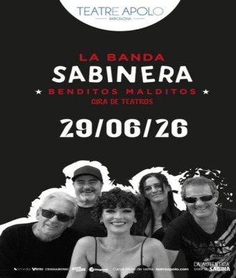 La banda Sabinera - Malditos benditos en Barcelona