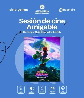 Sesión Cine Amigable  en Albacete