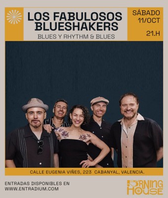 Los Fabulosos Blueshakers en Valencia/València