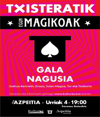 Txisteratik - gala nagusia en Gipuzkoa