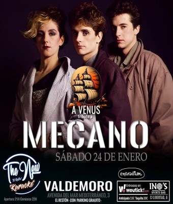 Tributo a Mecano (A Venus) en Valdemoro - Madrid en Jaén