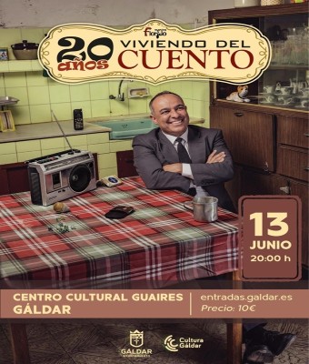 20 AÑOS VIVIENDO DEL CUENTO en Gran Canaria