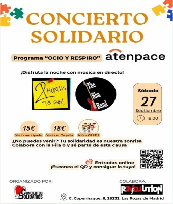 CONCIERTO SOLIDARIO A FAVOR DE ATENPACE en Madrid