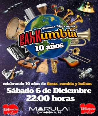 Balkumiba - 10 Años - Concierto Aniversario en Barcelona