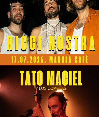 Tato Maciel and The Cometas & Ricci Nostra en Barcelona