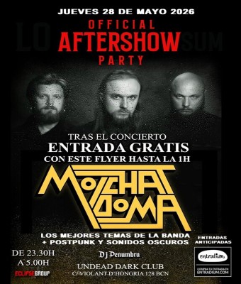 MOLCHAT DOMA - Official Aftershow en Barcelona