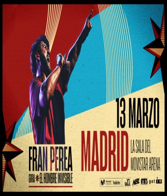 Fran Perea · El Hombre Invisible · Madrid