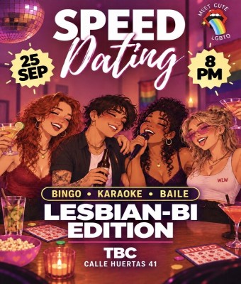 Speed Dating Lesbian-Bi Edition en Madrid
