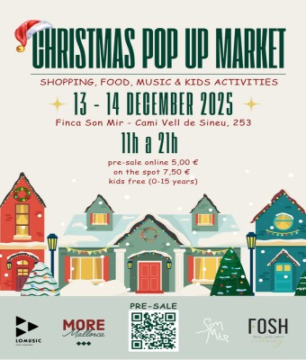 13+14.12.2025, MORE Mallorca Christmas Market Finca Son Mir en Balears, Illes