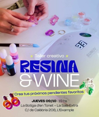 Resina & Wine en Barcelona