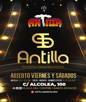 ANTILLA SALSA BARCELONA - HALLOWEEN 2025 (SALA 2)