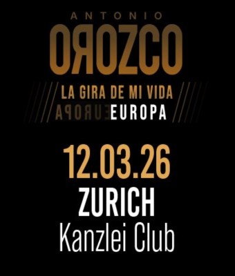 Antonio Orozco - ZURICH en Zürich