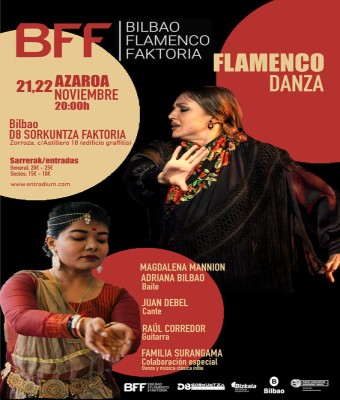 TABLAO FLAMENCO Azaroak 22 noviembre en Bizkaia