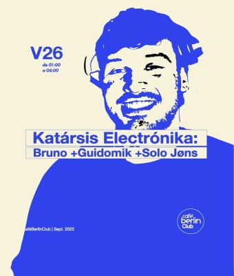 Katarsis Electrónika. Guidomik, Bruno & Solo Jøns en Madrid