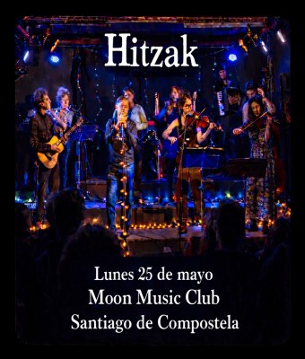Hitzak - folk rock y poesía hablada en Santiago de Compostela en Coruña, A