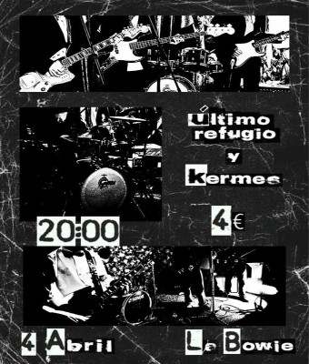 Kermes x Último Refugio La Bowie en Santa Cruz de Tenerife