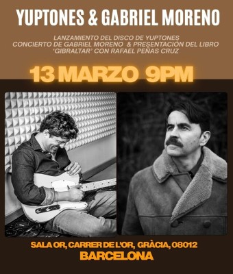 Yuptones & Gabriel Moreno en Barcelona
