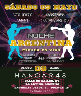 Noche Argentina - Conciertos Cumbia y Rock en Madrid