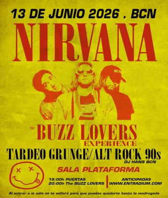 Tardeo Grunge + The Buzz Lovers en Barcelona