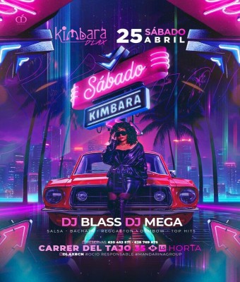 KIMBARA DLAX · SÁBADO 25 ABR26 en Barcelona