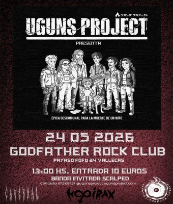 Uguns Project + Scalped en Madrid