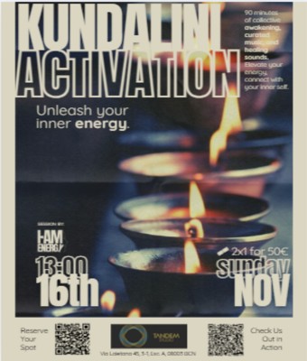 Sound Journey x Kundalini Activation in BCN(90M) en Barcelona