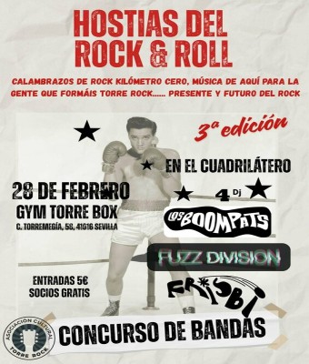 HOSTIAS DE ROCK AND ROLL en Sevilla