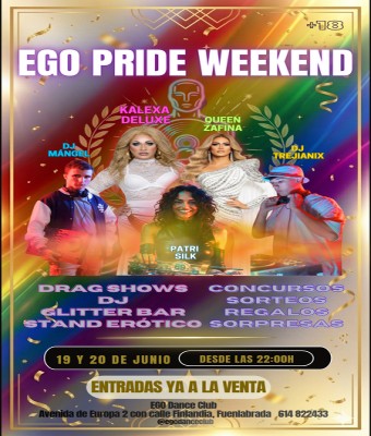 EGO PRIDE WEEKEND en Madrid