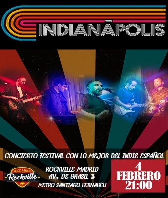 LO MÁS DEL INDIE EN ROCKVILLE  en Madrid