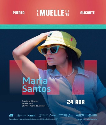 Entradas con descuento para Marta Santos en Alicante en Alicante/Alacant