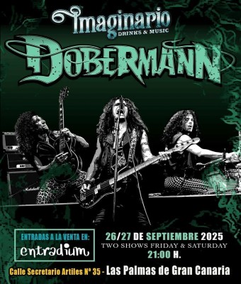 DOBERMANN Live @ IMAGINARIO en Palmas, Las