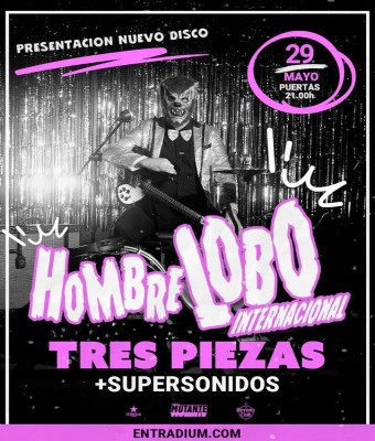 PRESENTACIÓN DISCO HOMBRE LOBO INTERNACIONAL en Balears, Illes