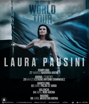 Concierto Laura Pausini en Valencia - Roig Arena