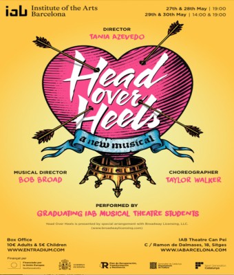 HEAD OVER HEELS - IAB Musical Theatre Performance; Photography and recording of this performance is not permitted due to copyright regulations. en Barcelona