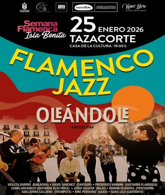 FLAMENCO JAZZ OLEÁNDOLE en Santa Cruz de Tenerife