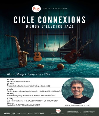 CICLE CONNEXIONS: DAVID SOLER, guitarra, pedal Steel. 1H AMB PINK FLOYD en Barcelona