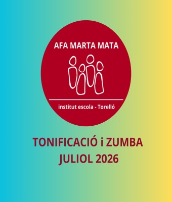 Classes TONIFICACIÓ i ZUMBA famílies juliol 2026 en Barcelona