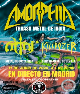 ALTAR - AMORPHIA - KILLDOZER en Madrid