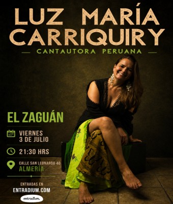 Luz María Carriquiry en El Zaguán en Almería