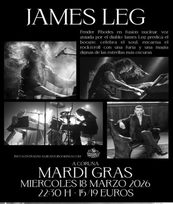 James Leg en A Coruña en Coruña, A