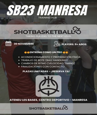 Shotbasketball23 - Manresa Training HUB  en Barcelona