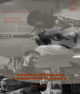 José Esteban + Ludwing Gómez en Valencia/València